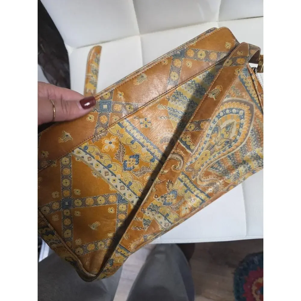 Vintage Morris Moskowitz Purse Print Shoulder Bag